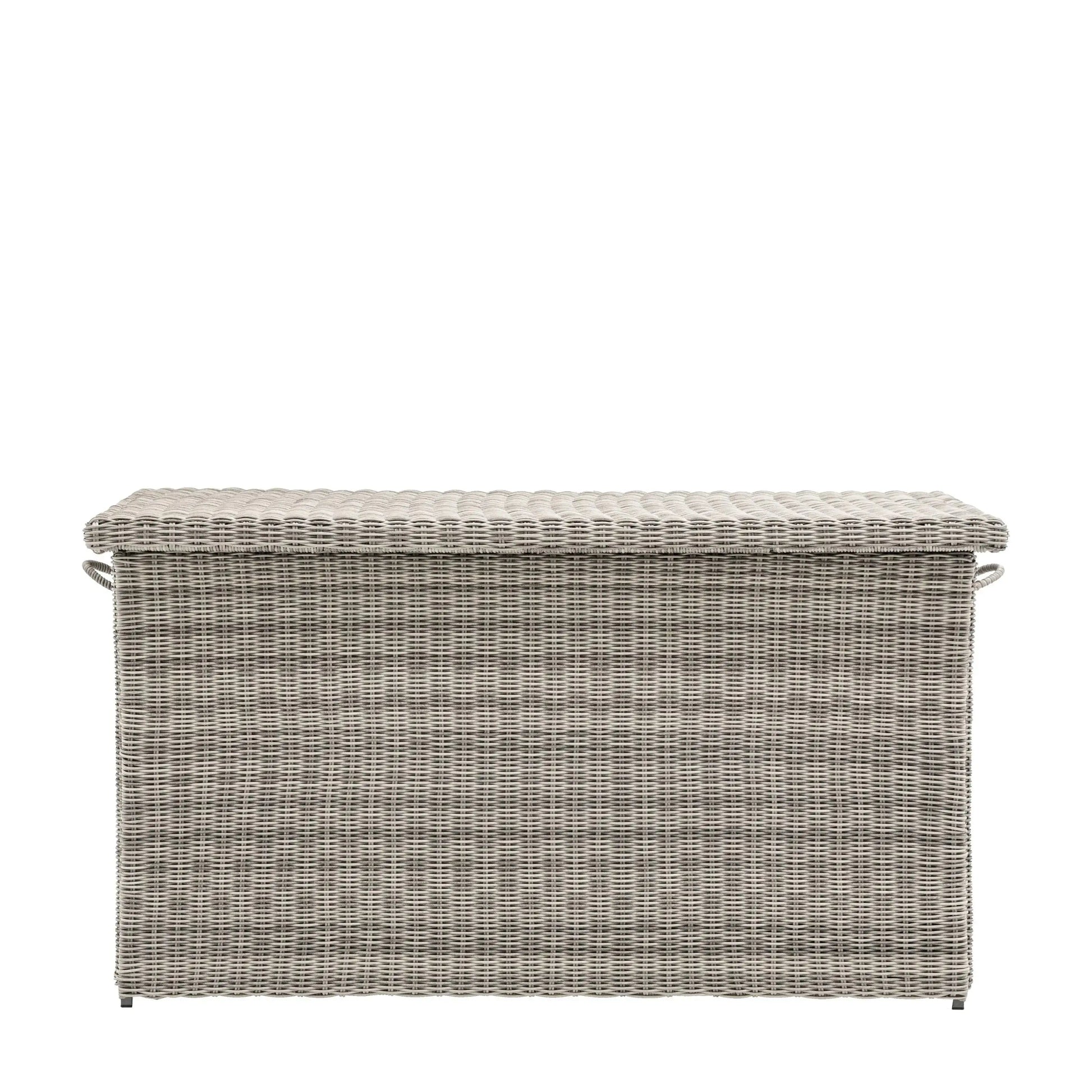 Arden Outdoor Storage Box Salt Spray   Nicholas John Interiors