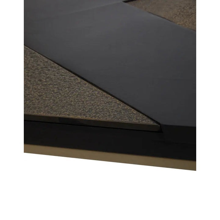 Arissa Black and Gold Coffee Table   Nicholas John Interiors