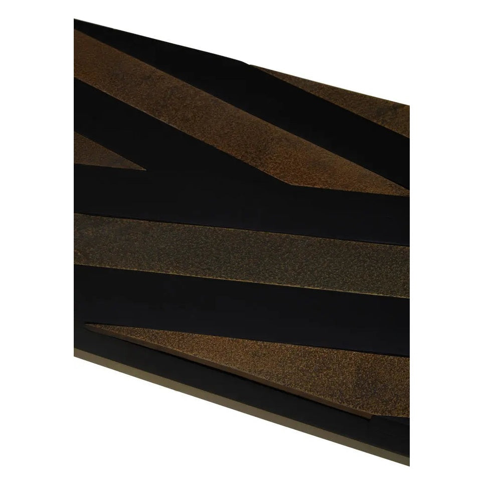 Arissa Black and Gold Console Table   Nicholas John Interiors