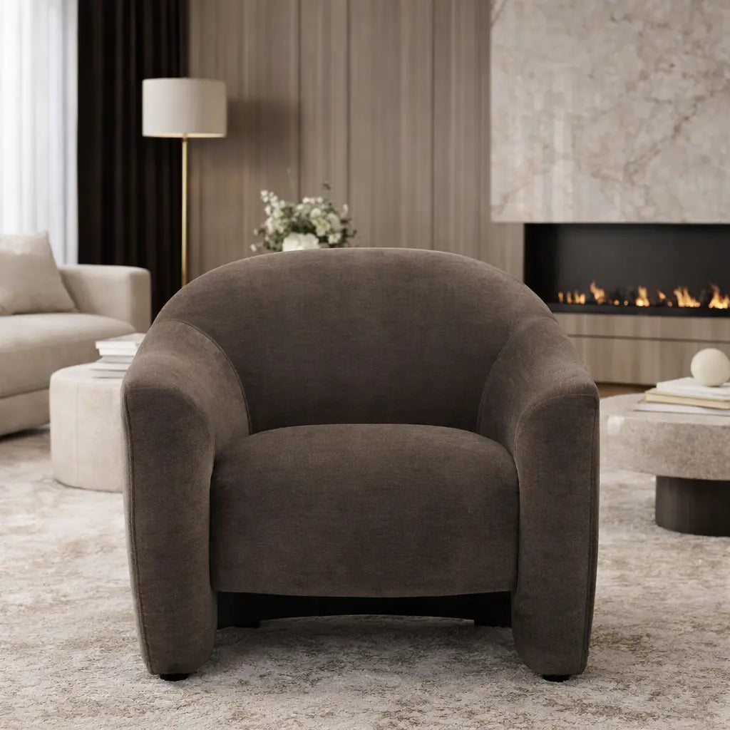 Arono Armchair - Verona Moody   Nicholas John Interiors