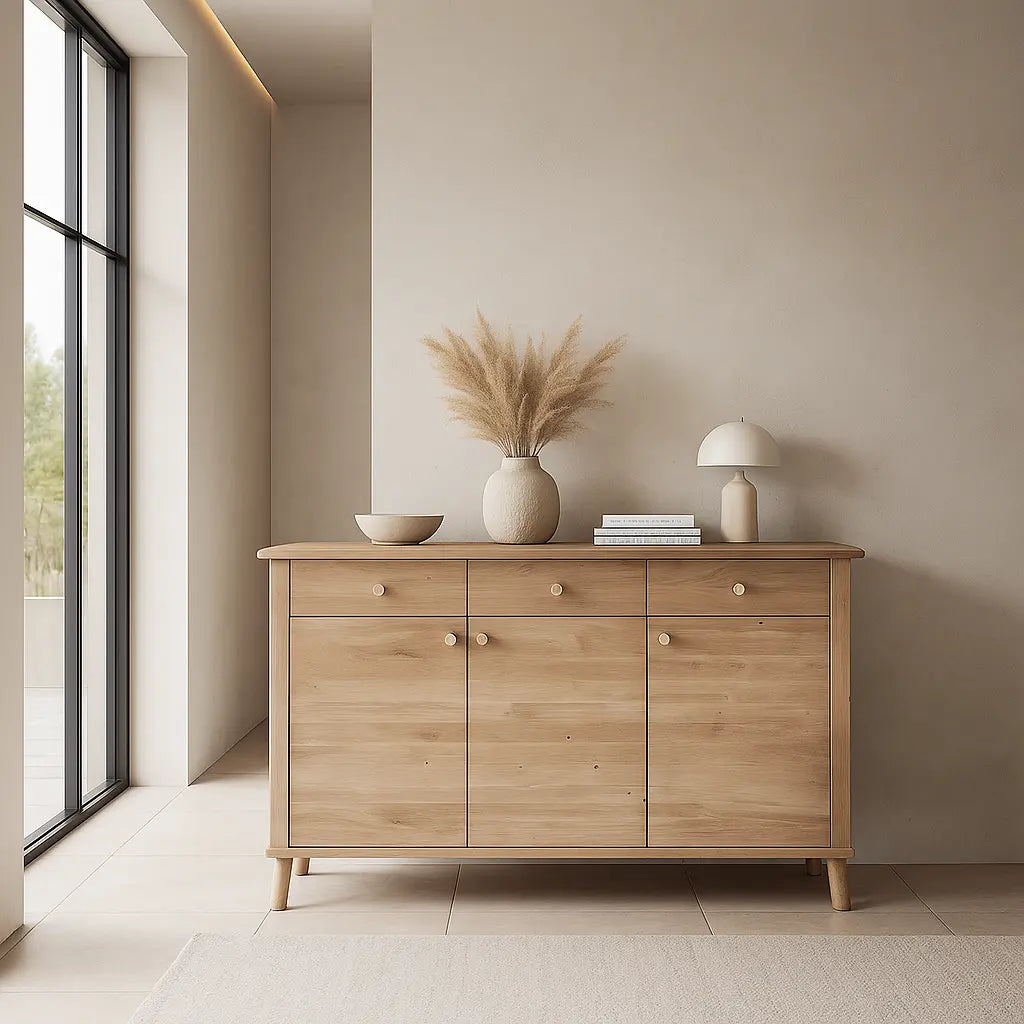 Ashcombe 3 Door 3 Drawer Sideboard   Nicholas John Interiors