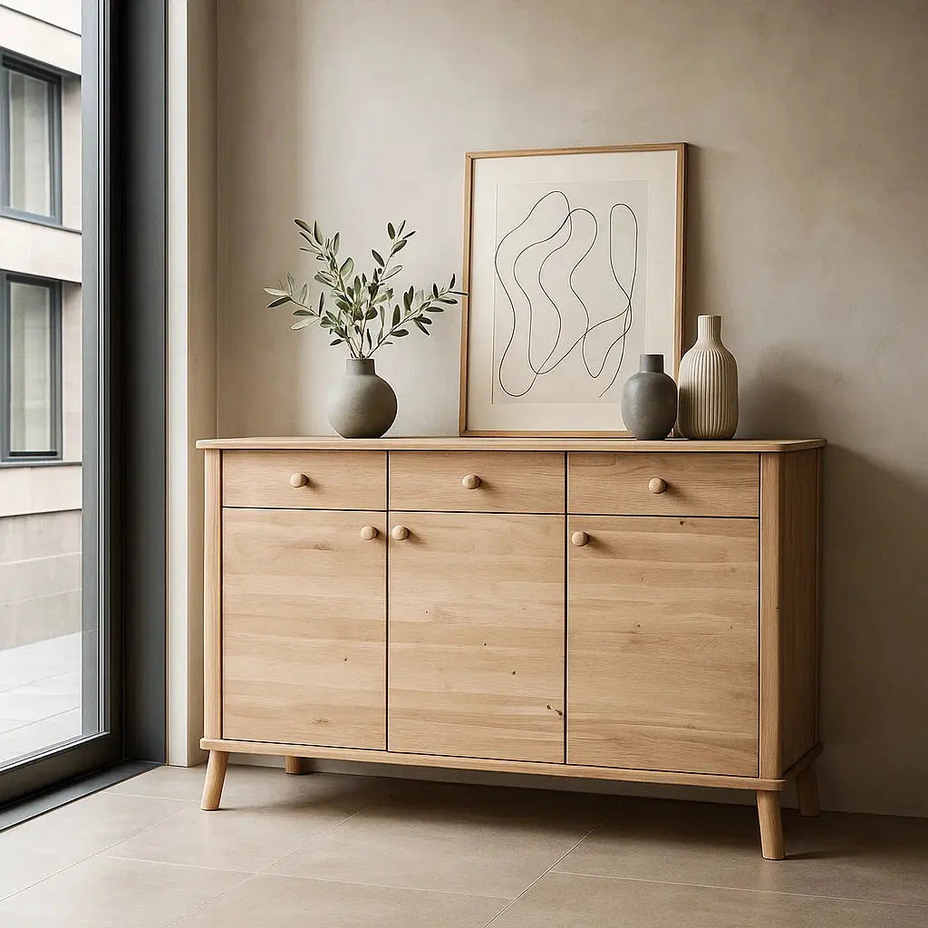 Ashcombe 3 Door 3 Drawer Sideboard   Nicholas John Interiors