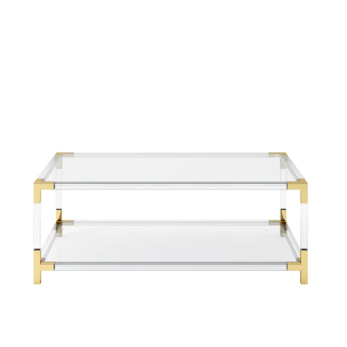 Ashford & Grey Amangiri Clear Coffee Table   Nicholas John Interiors