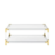 Ashford & Grey Amangiri Clear Coffee Table   Nicholas John Interiors