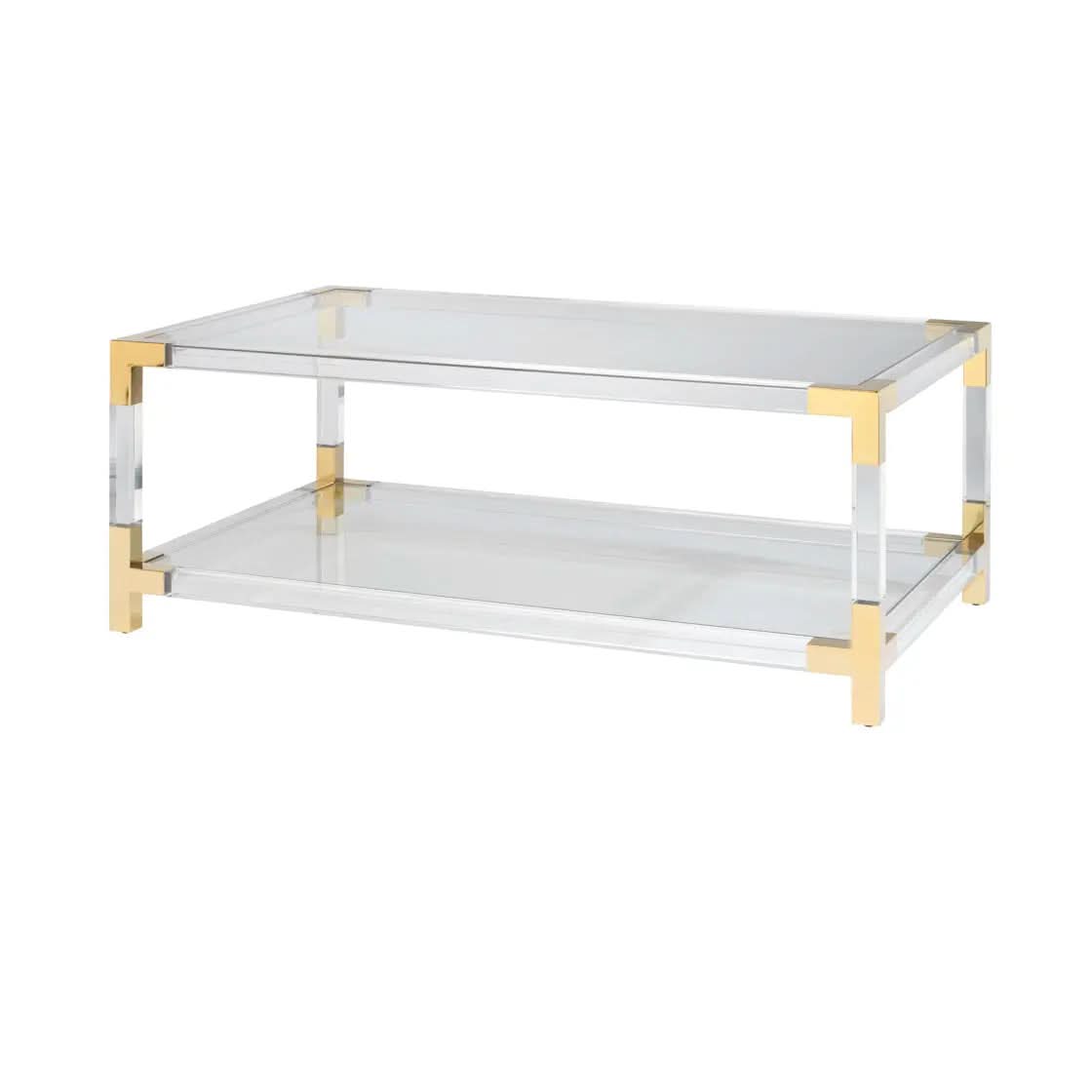 Ashford & Grey Amangiri Clear Coffee Table   Nicholas John Interiors