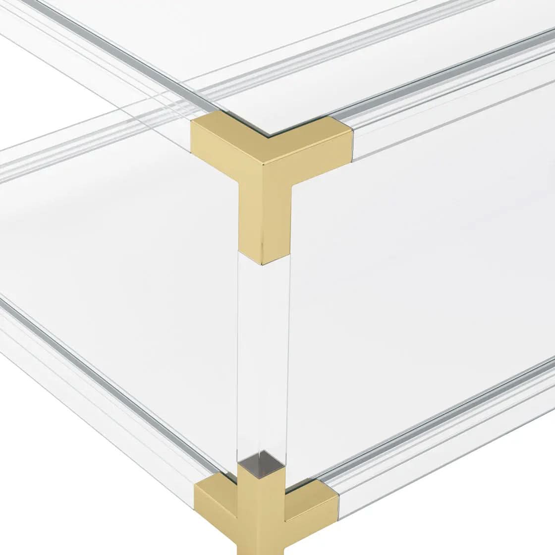 Ashford & Grey Amangiri Clear Coffee Table   Nicholas John Interiors