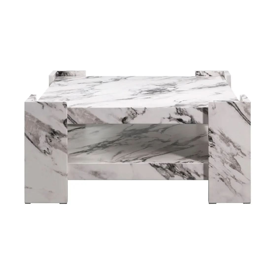 Ashford & Grey Bellagio Calacatta Coffee Table   Nicholas John Interiors