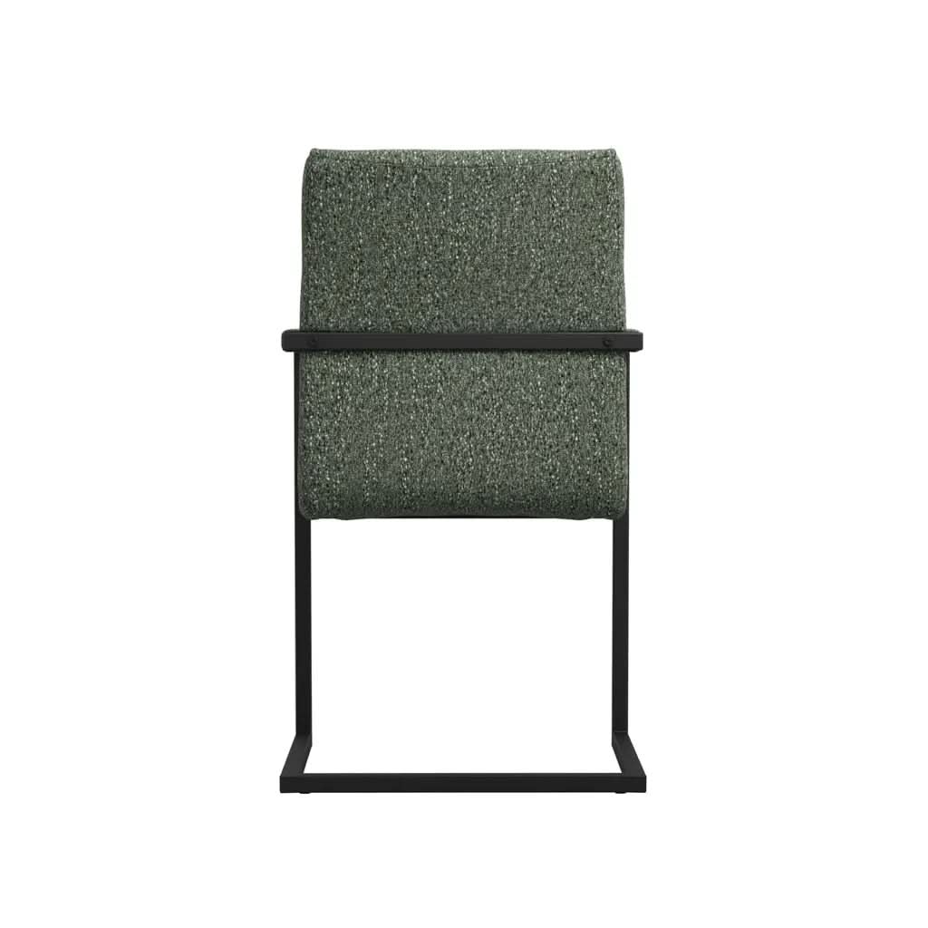 Ashford & Grey Cleaver Desert Sage and Black Set of 2 Dining Chairs with Arms   Nicholas John Interiors