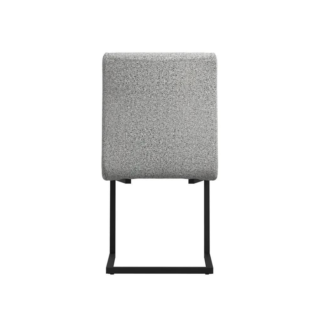 Ashford & Grey Cleaver Smoked Pearl and Black Set of 2 Dining Chairs   Nicholas John Interiors