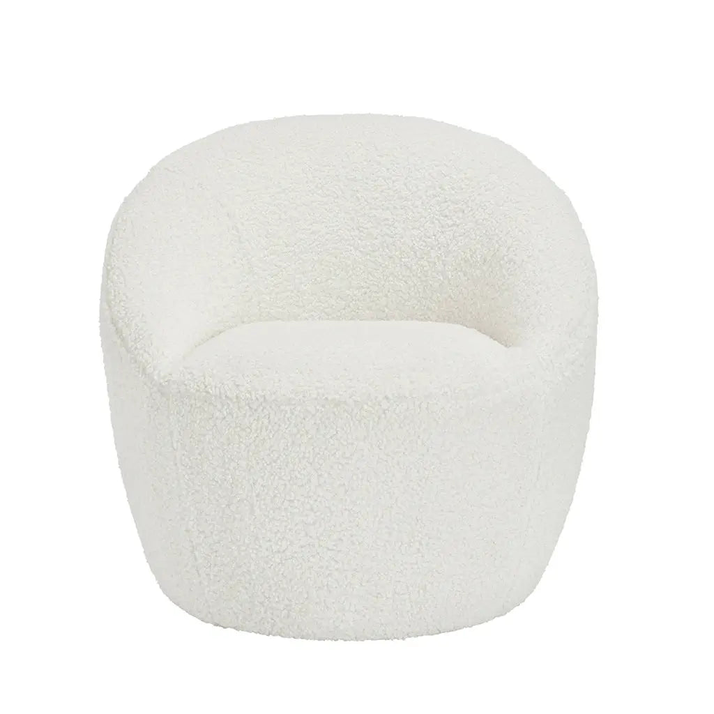 Ashford & Grey Cocoon White Chair   Nicholas John Interiors