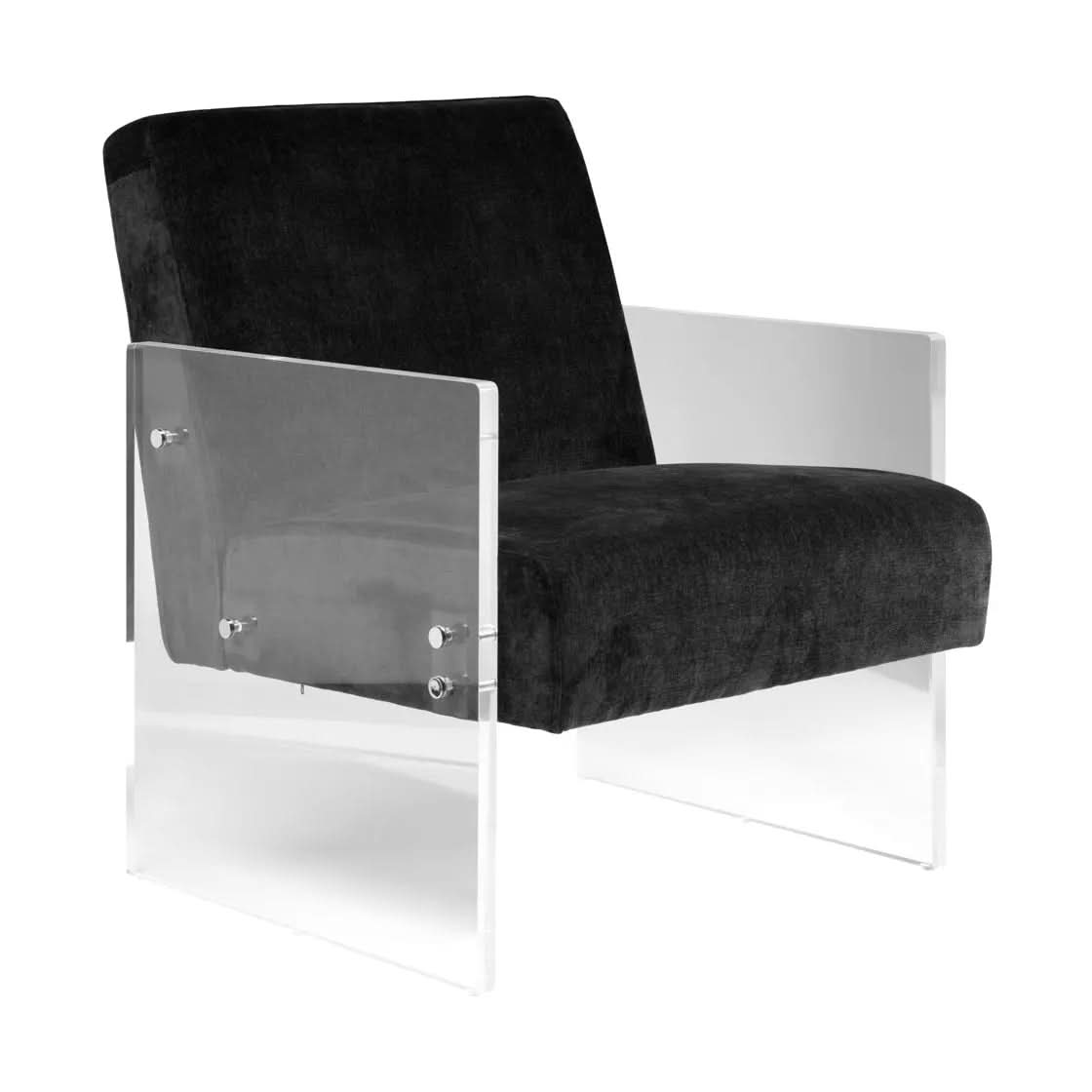 Ashford & Grey Ikos Black Chair   Nicholas John Interiors