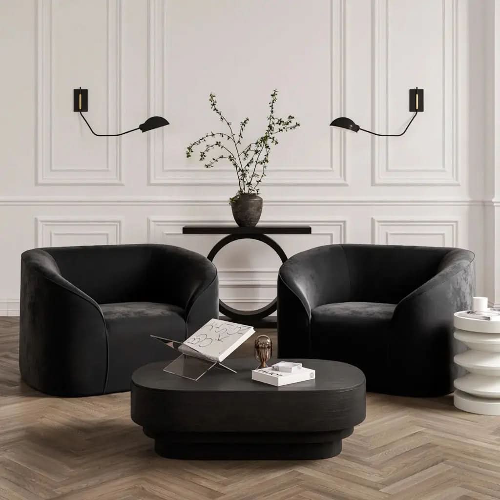 Ashford & Grey Iris White Side Table   Nicholas John Interiors