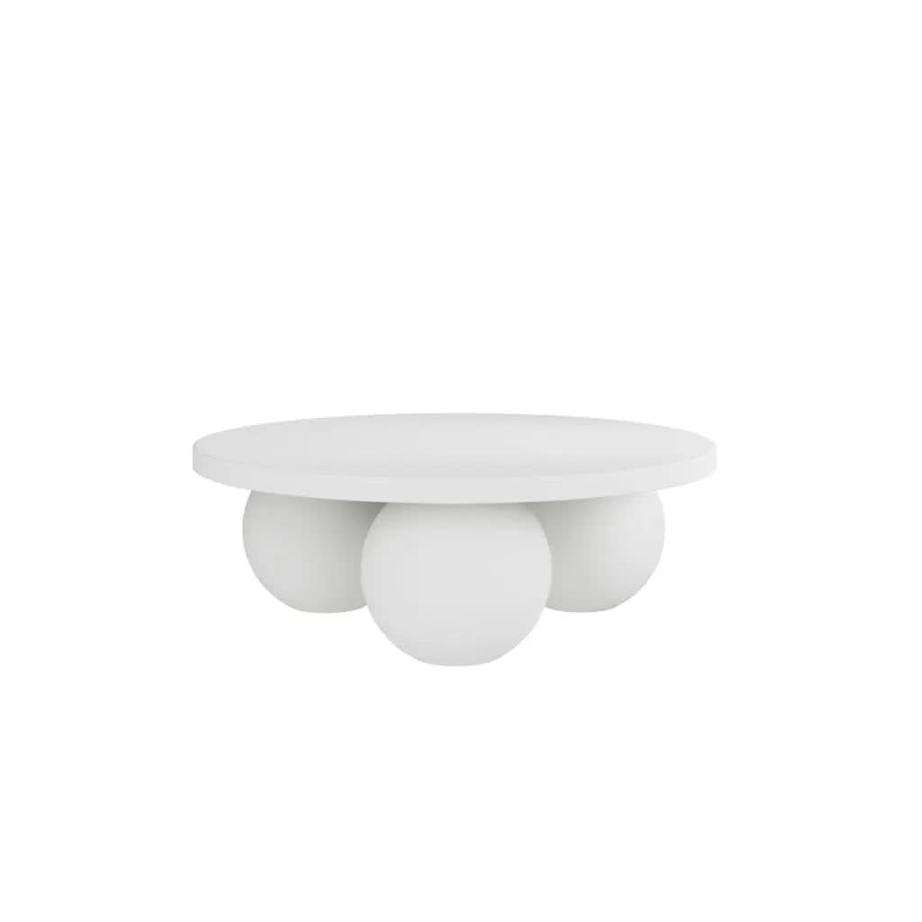 Ashford & Grey Kenji White Coffee Table   Nicholas John Interiors