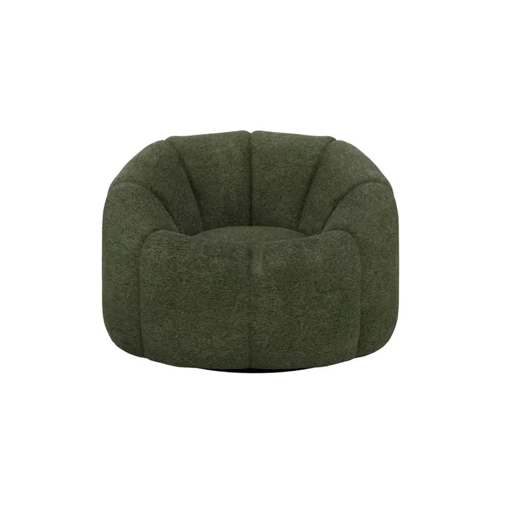 Ashford & Grey Nao Basil Swivel Chair   Nicholas John Interiors