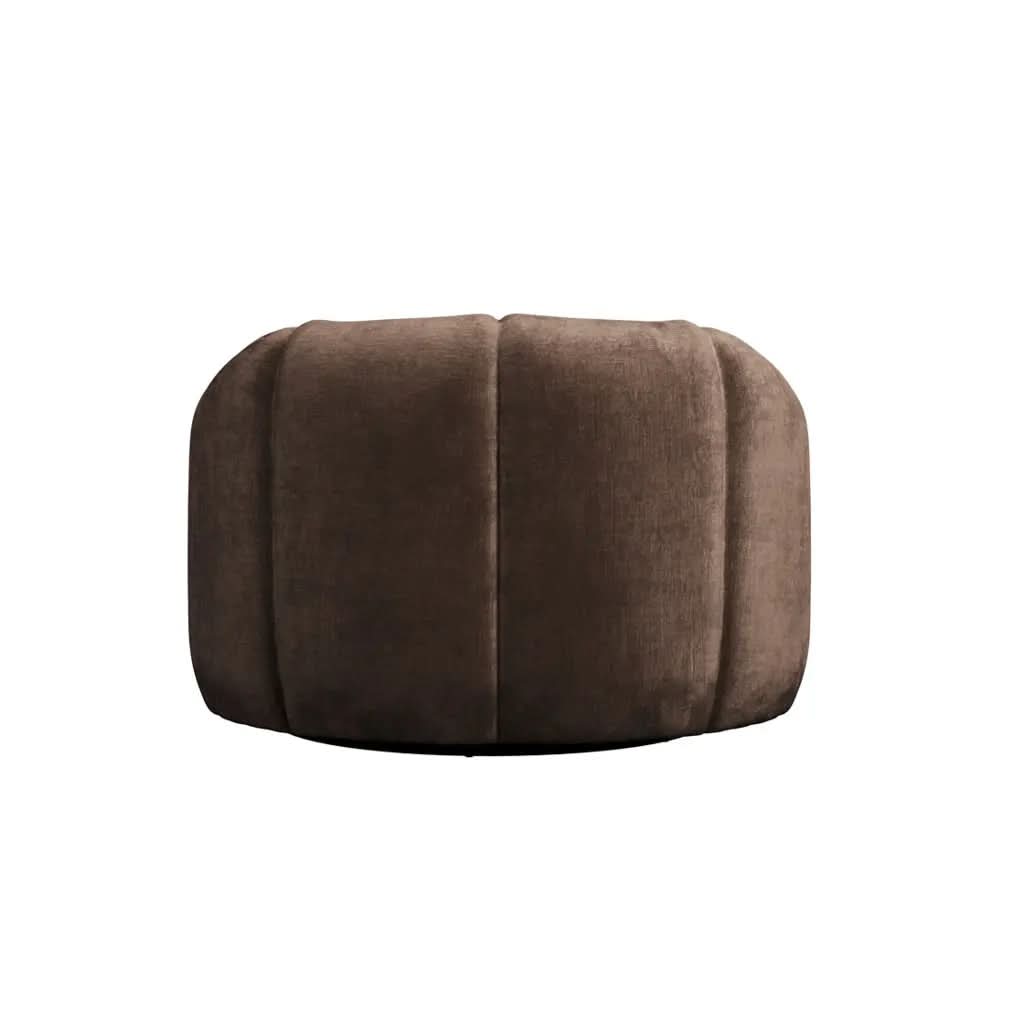 Ashford & Grey Nao Treacle Swivel Chair   Nicholas John Interiors