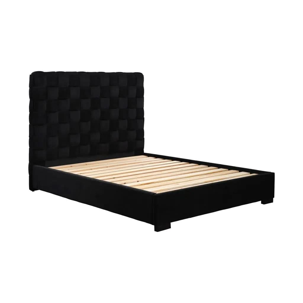 Ashford & Grey Pasadena Black Bed   Nicholas John Interiors
