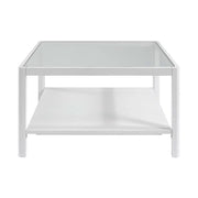 Ashford & Grey Ray White Coffee Table   Nicholas John Interiors