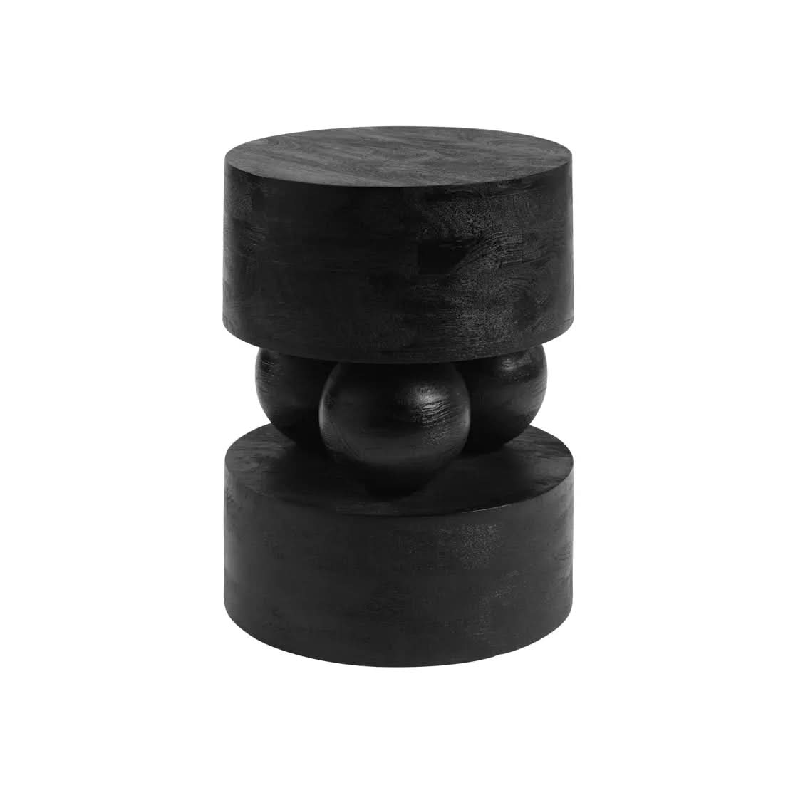 Ashford & Grey Sachi Black Side Table   Nicholas John Interiors