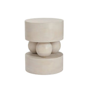 Ashford & Grey Sachi White Side Table
