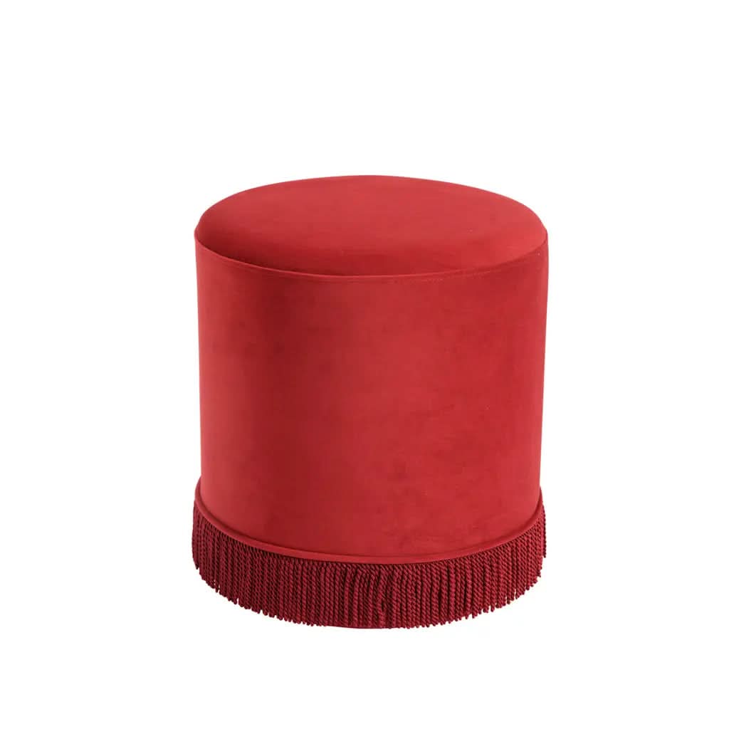 Ashford & Grey Santos Small Brick Pouffe   Nicholas John Interiors