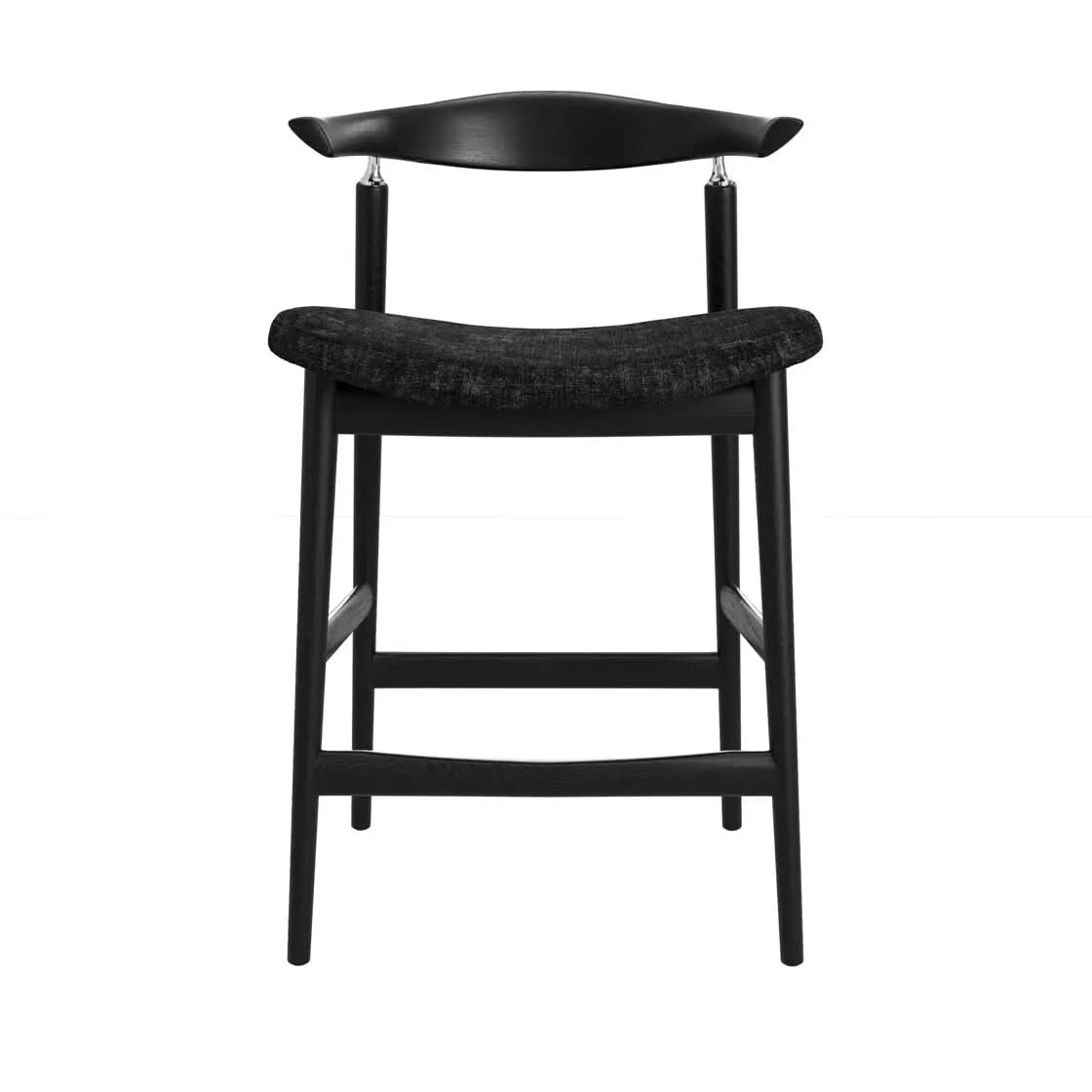 Ashford & Grey Seine Coal and Black Counter Stool   Nicholas John Interiors