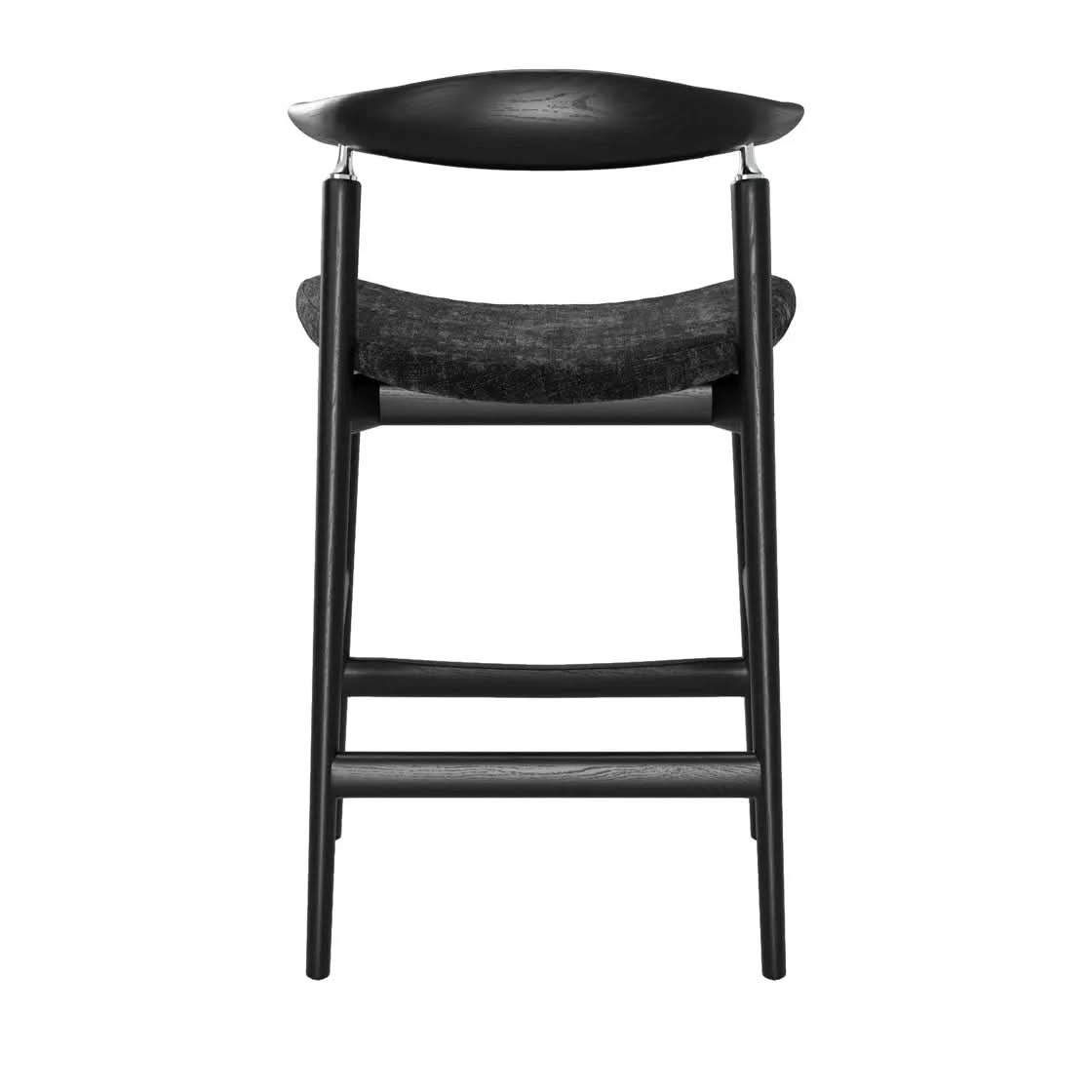 Ashford & Grey Seine Coal and Black Counter Stool   Nicholas John Interiors