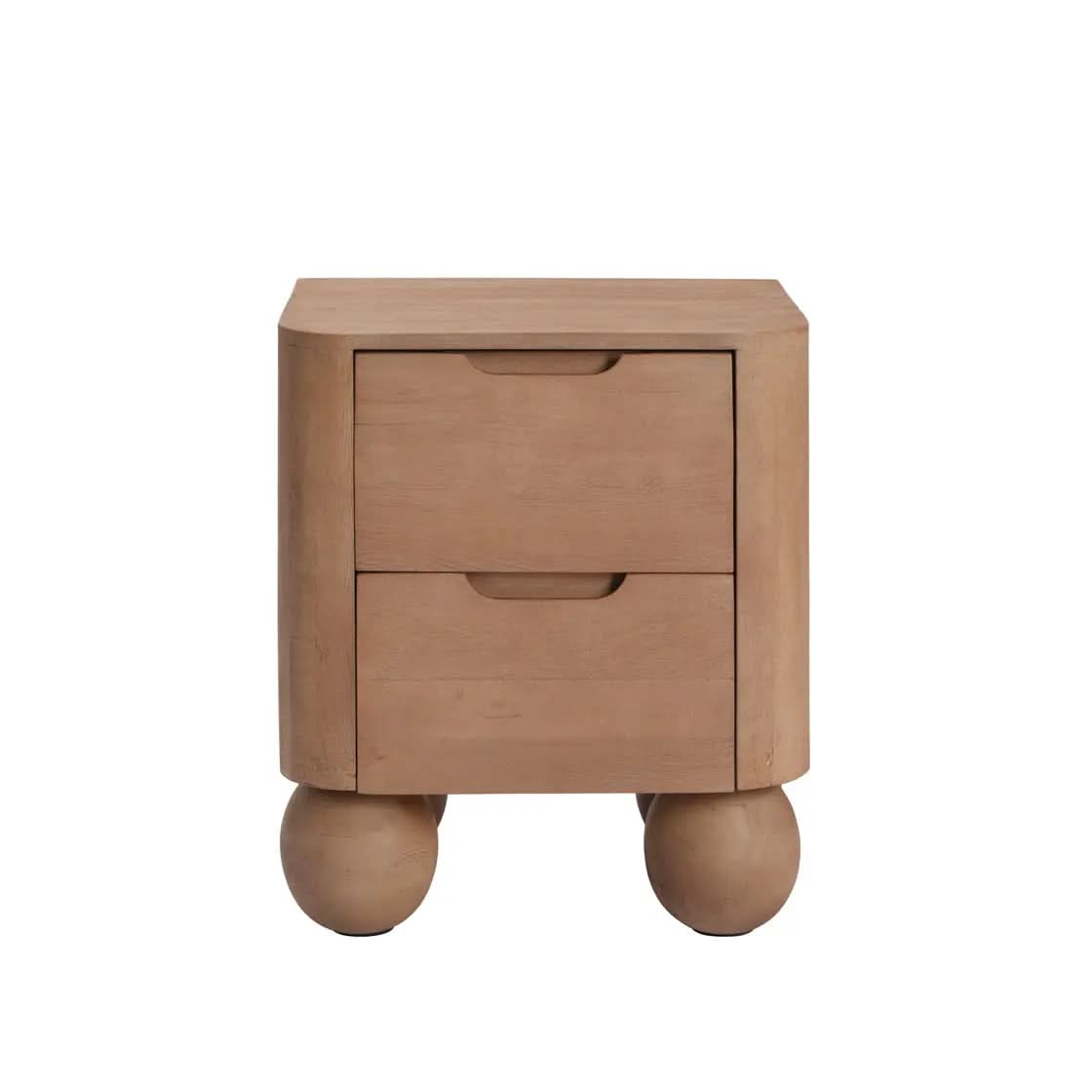 Ashford & Grey Shibui Almond Bedside   Nicholas John Interiors