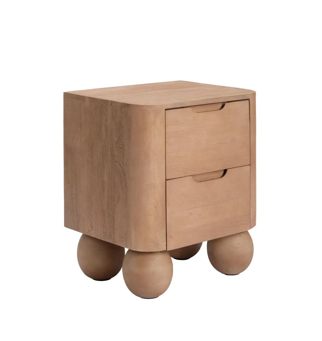 Ashford & Grey Shibui Almond Bedside   Nicholas John Interiors