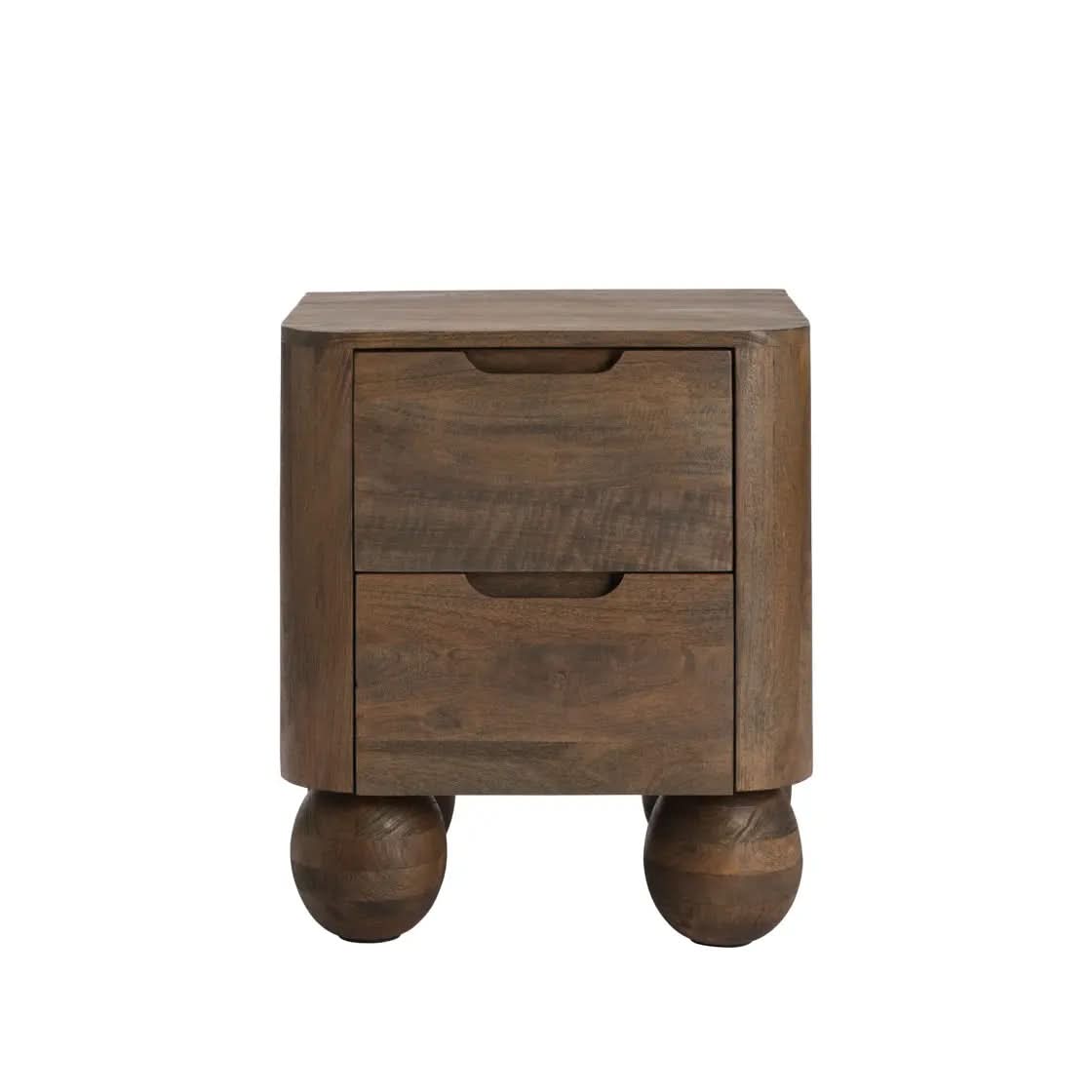 Ashford & Grey Shibui Light Brown Bedside   Nicholas John Interiors