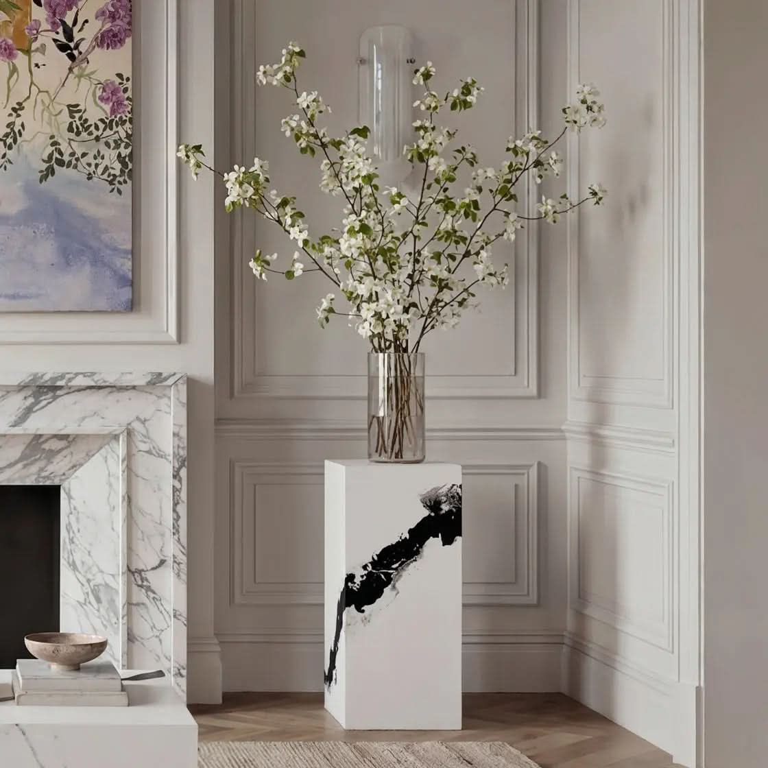 Ashford & Grey Sur Panda Small Pedestal   Nicholas John Interiors