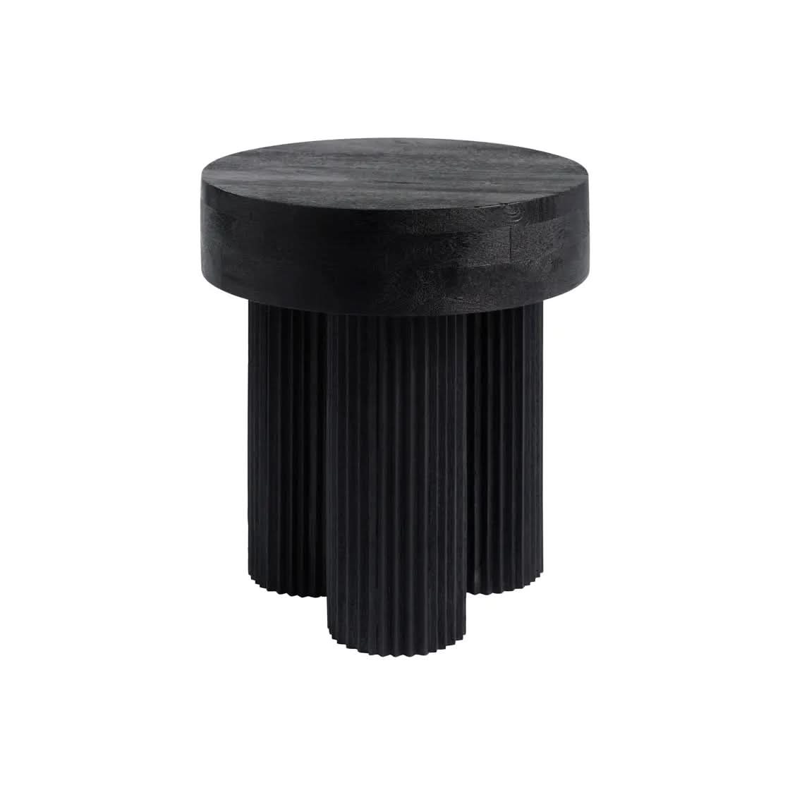 Ashford & Grey Torio Black Side Table   Nicholas John Interiors