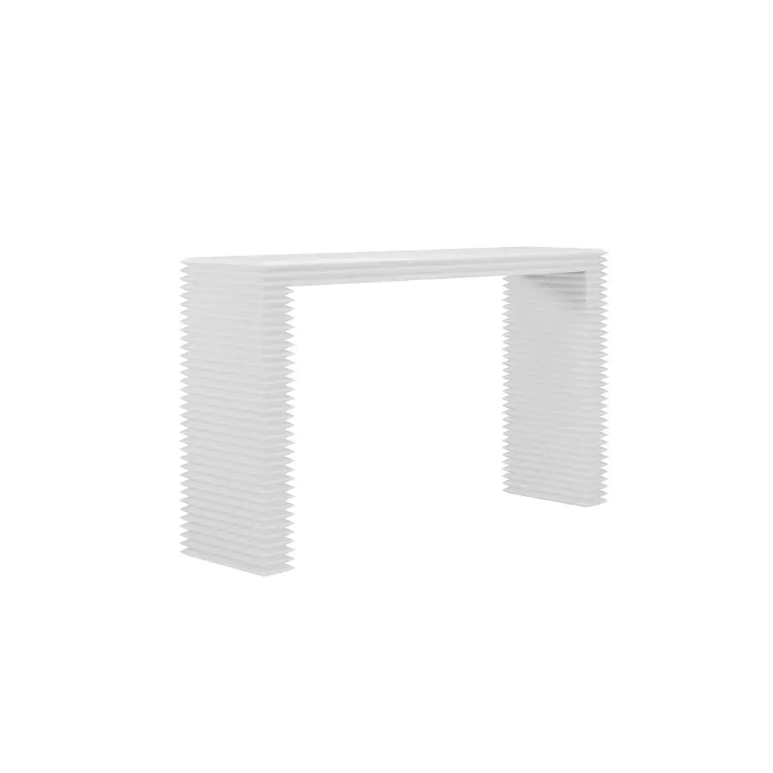 Ashford & Grey Zen White Console Table   Nicholas John Interiors