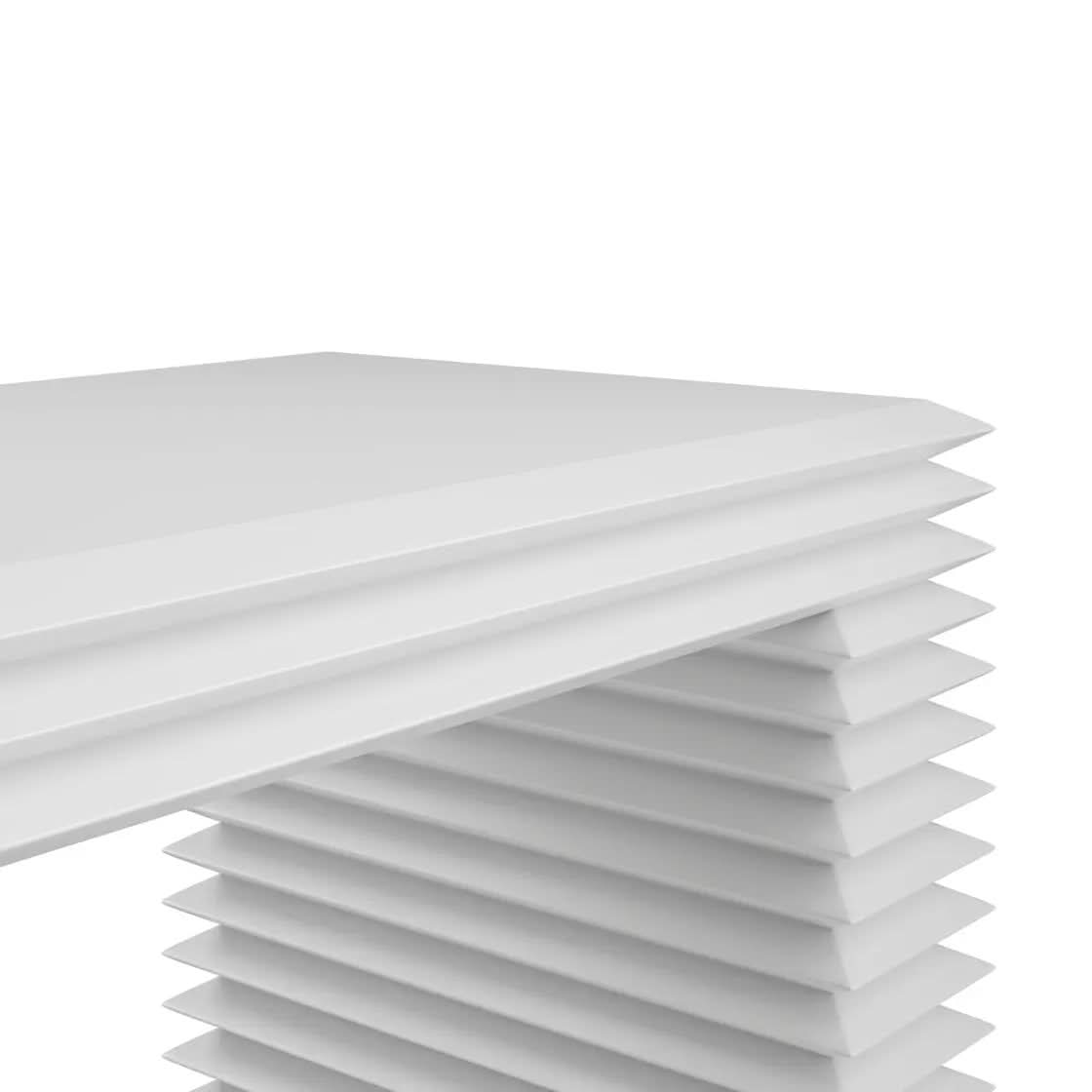 Ashford & Grey Zen White Console Table   Nicholas John Interiors
