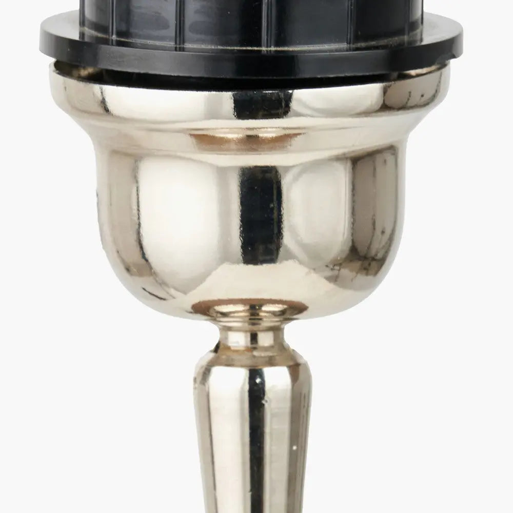 Ayra Natural Modernist Large Turned Wood Table Lamp Base  Nicholas John Interiors