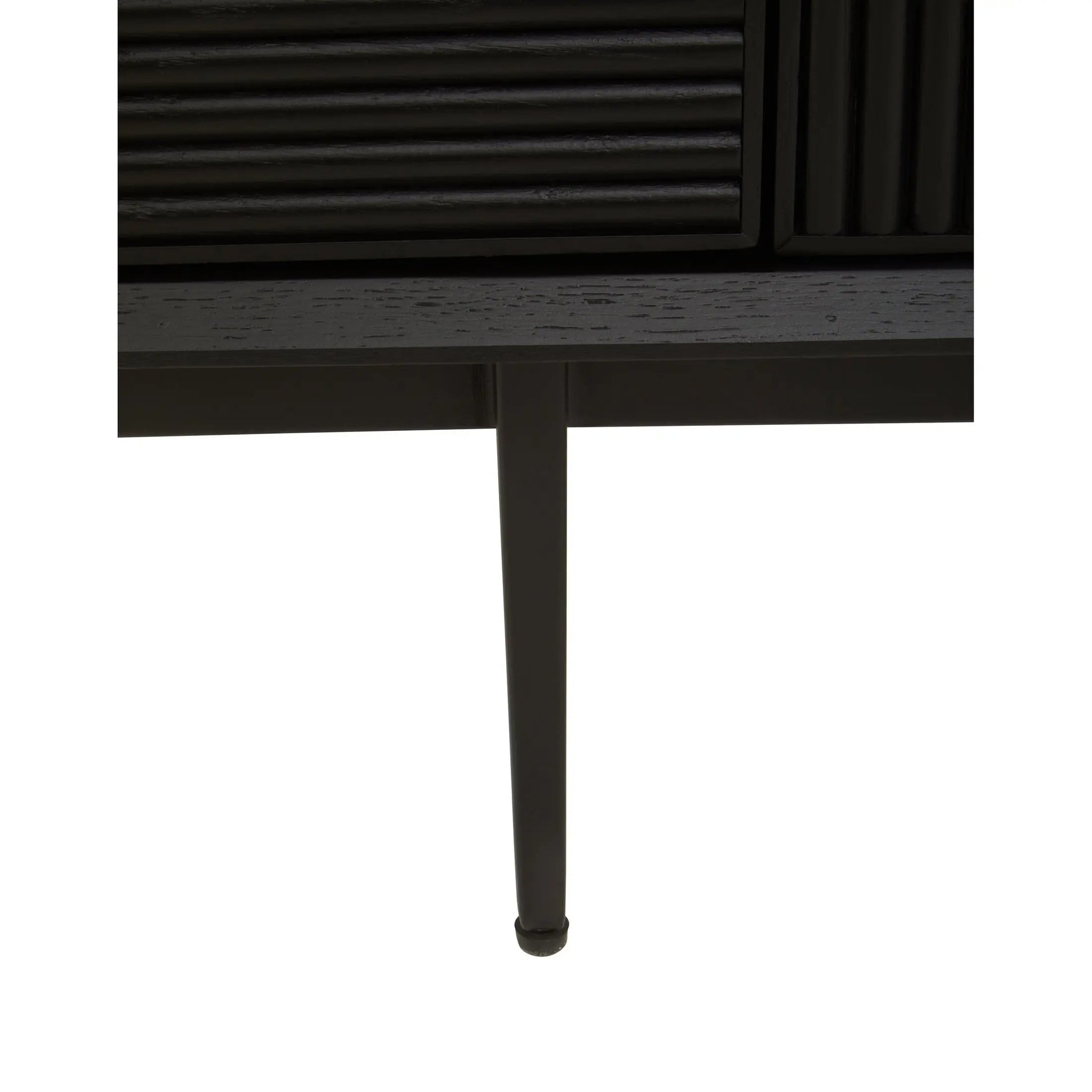 Azara Black Finish Media Unit  Nicholas John Interiors