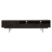 Azara Black Finish Media Unit  Nicholas John Interiors