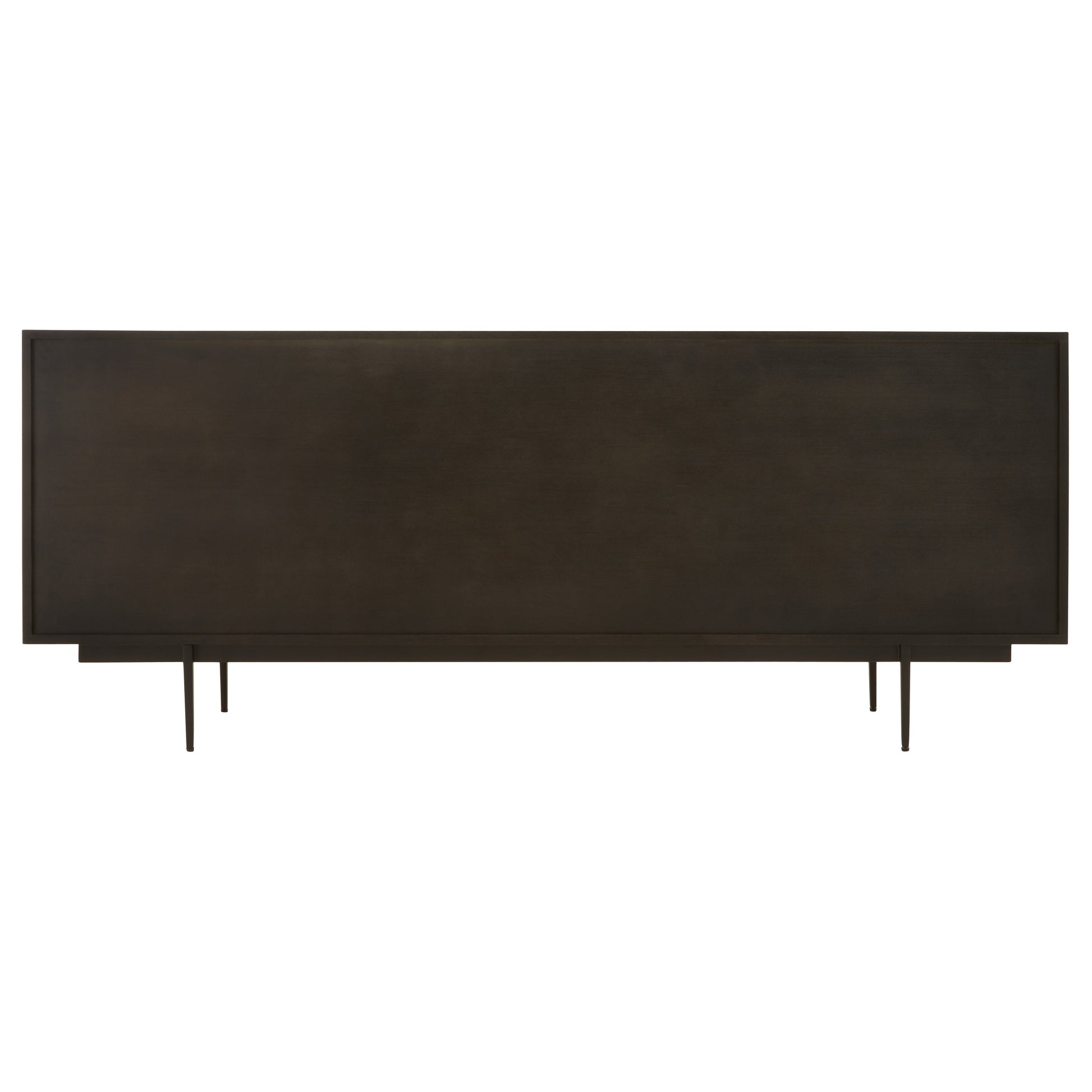 Azara Black Finish Sideboard with 4 Doors and 3 Drawers  Nicholas John Interiors