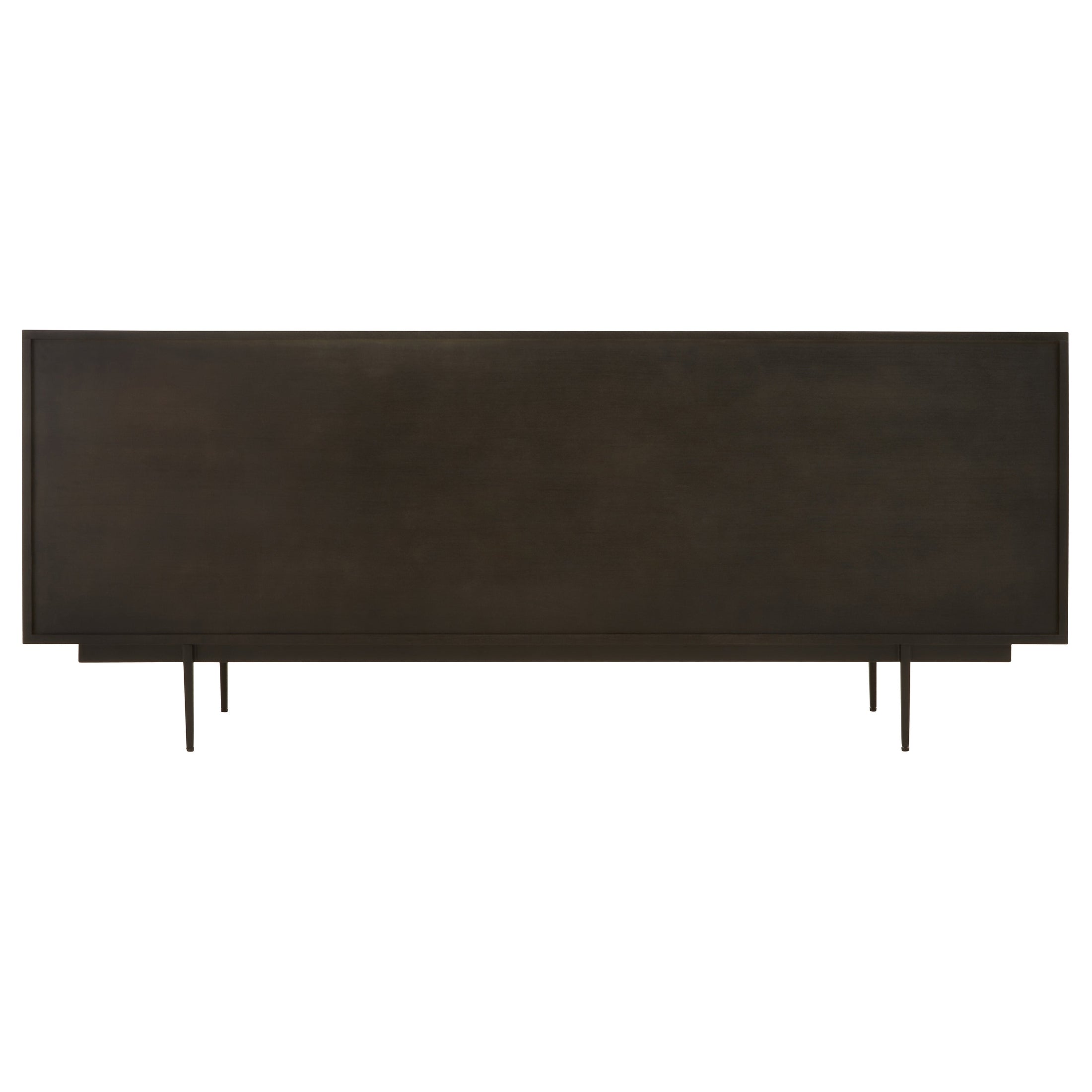 Azara Black Finish Sideboard with 4 Doors and 3 Drawers  Nicholas John Interiors