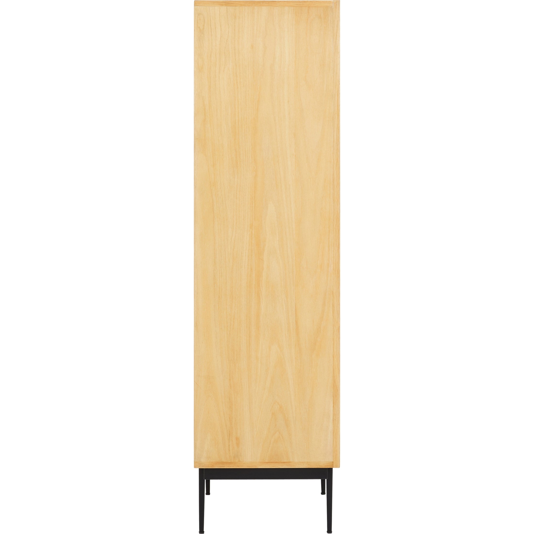 Azara Natural Finish Cabinet with Drawers  Nicholas John Interiors