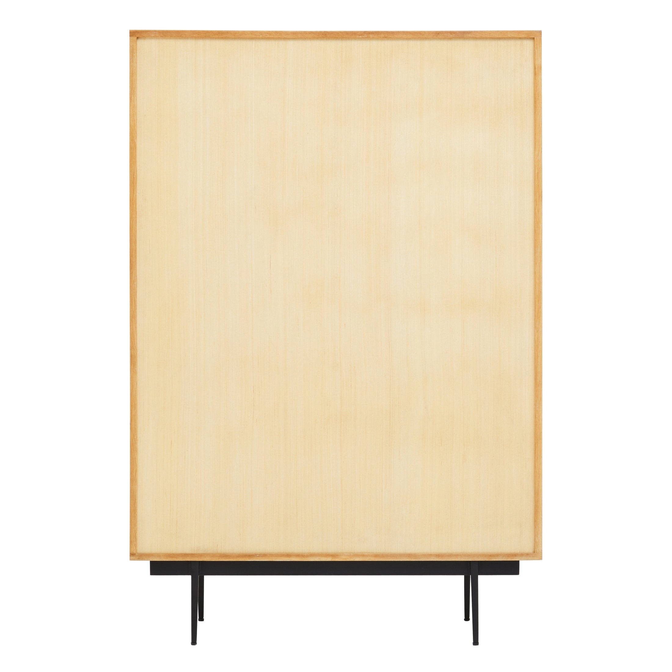 Azara Natural Finish Cabinet with Drawers  Nicholas John Interiors