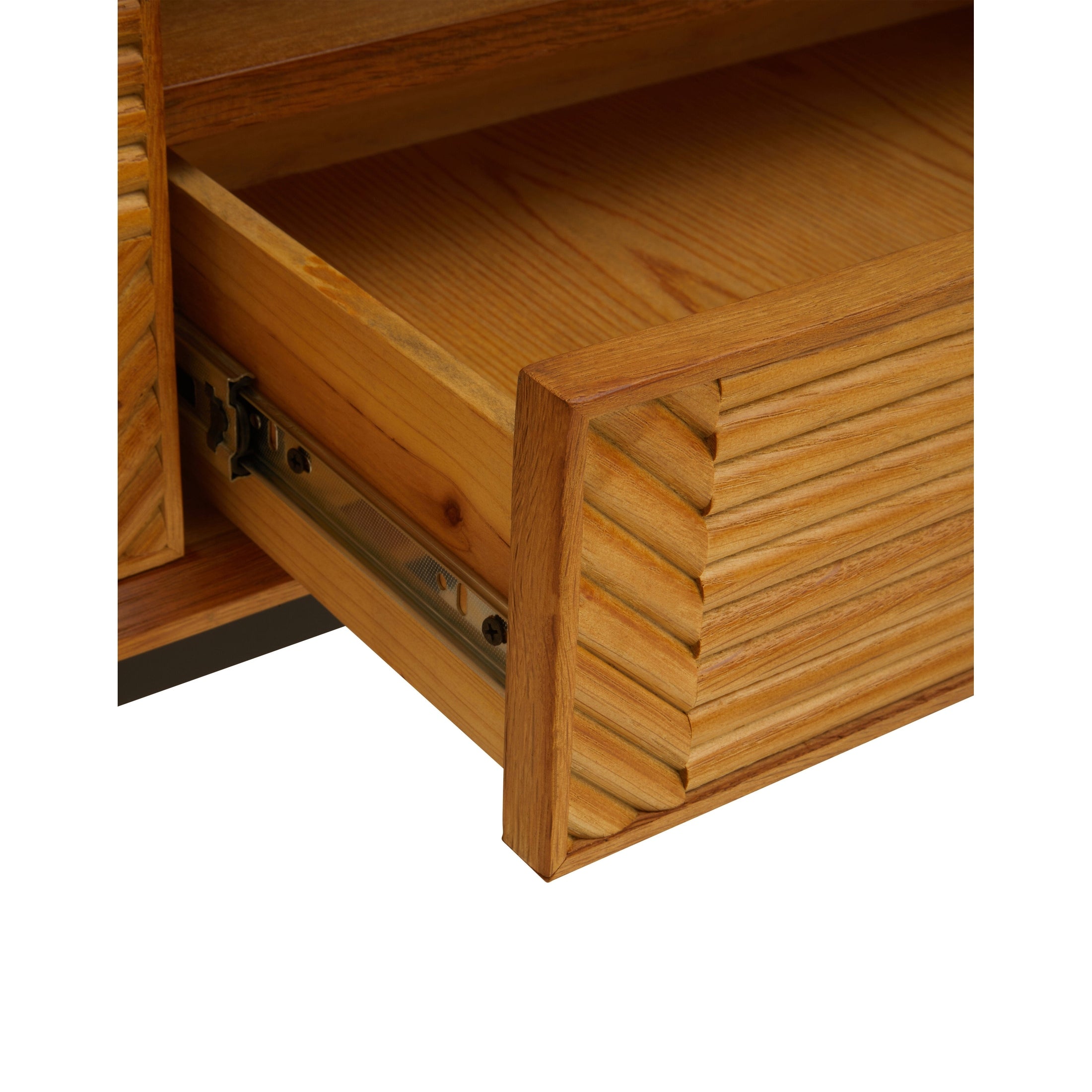Azara Natural Finish Media Unit  Nicholas John Interiors