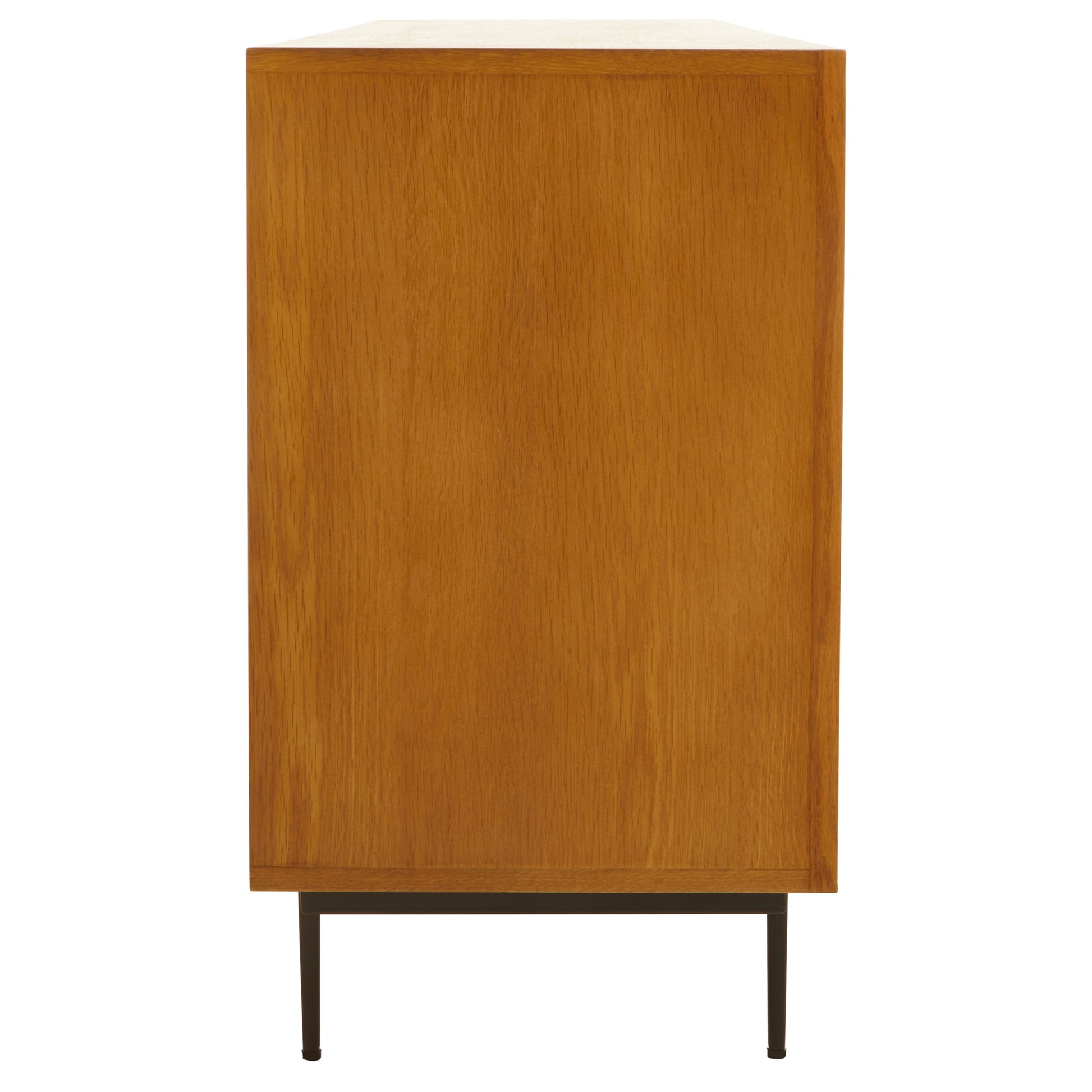 Azara Natural Finish Sideboard with 4 Doors and  3 Drawers  Nicholas John Interiors