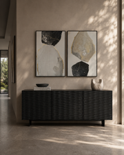 Tommy Franks Vibe Buffet in Black   Nicholas John Interiors