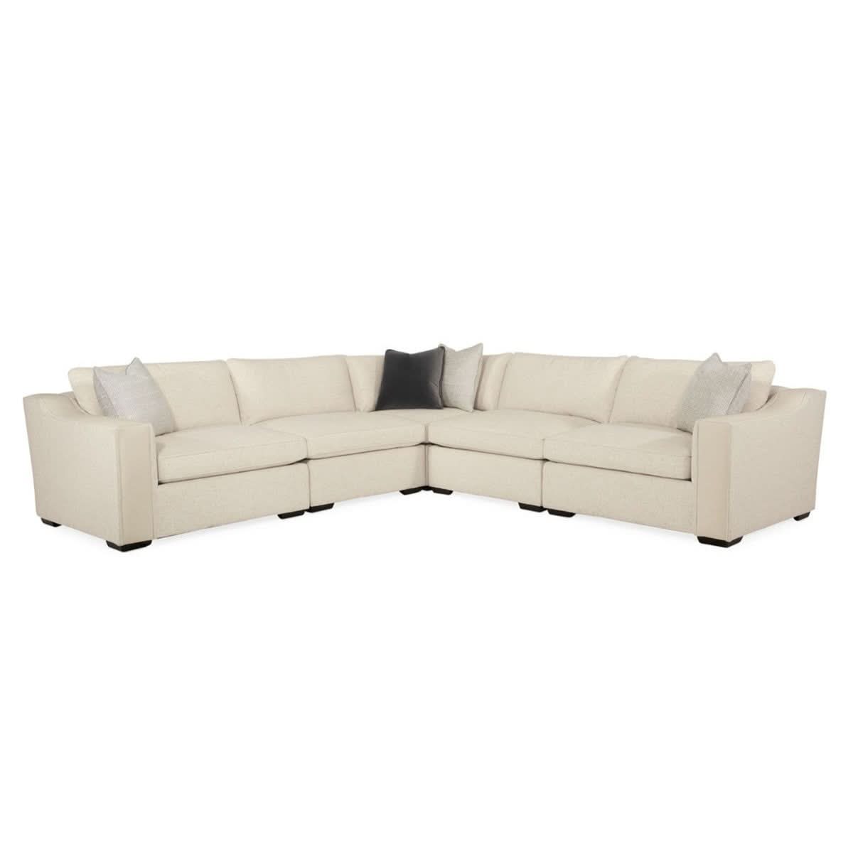Caracole Back on Track Large Corner Group   Nicholas John Interiors