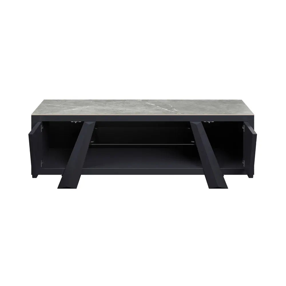 Brando Matte Ceramic TV Unit