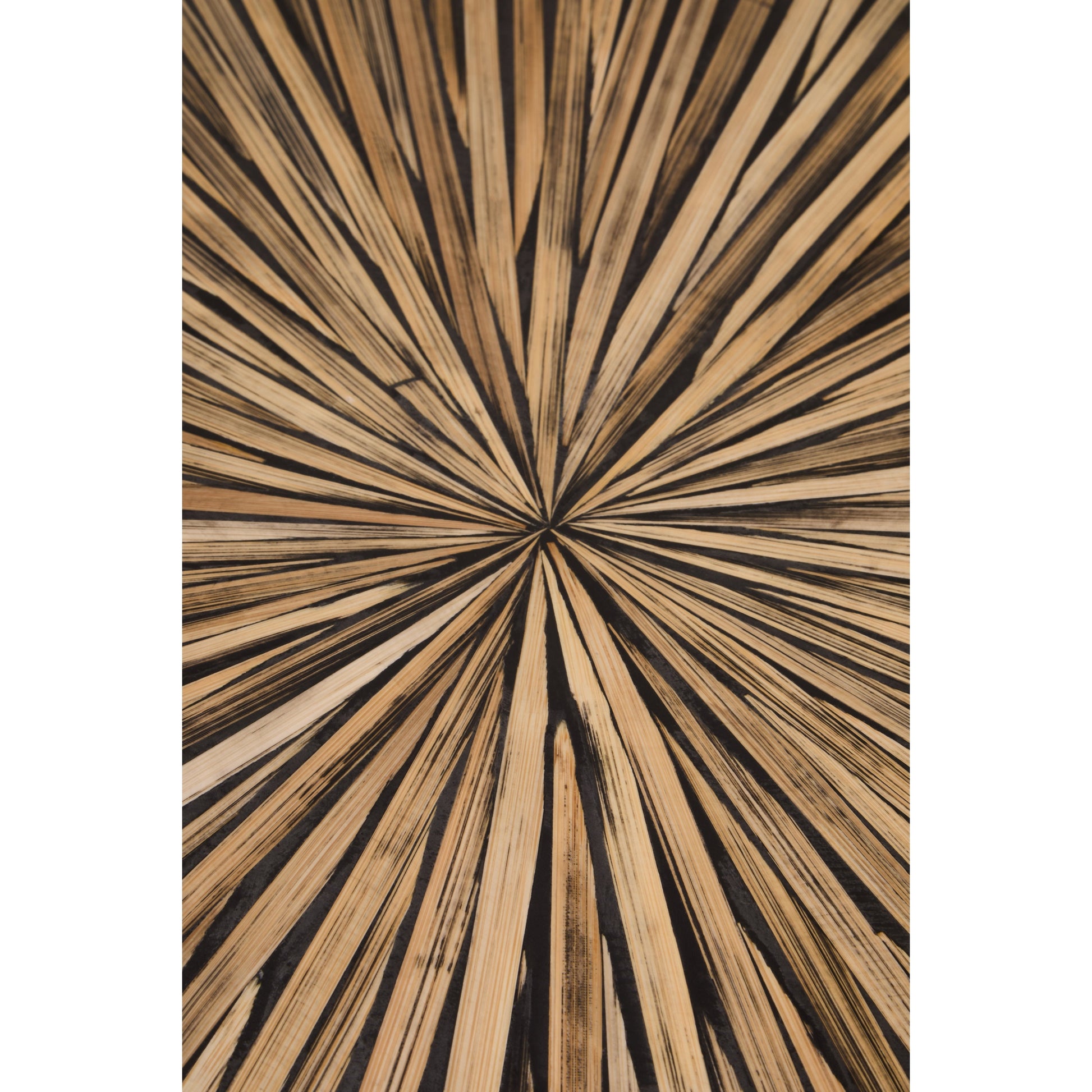 Bambrae Bamboo Inlay Round Coffee Table  Nicholas John Interiors