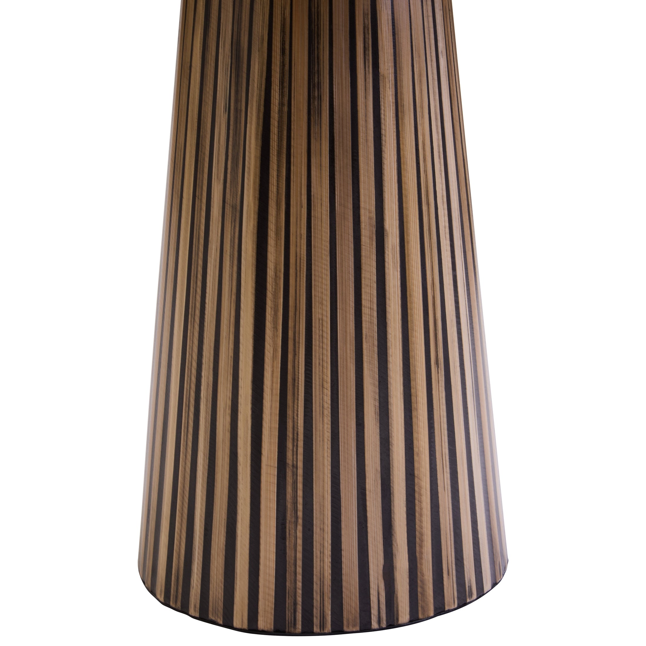 Bambrae Bamboo Inlay Round Side Table  Nicholas John Interiors