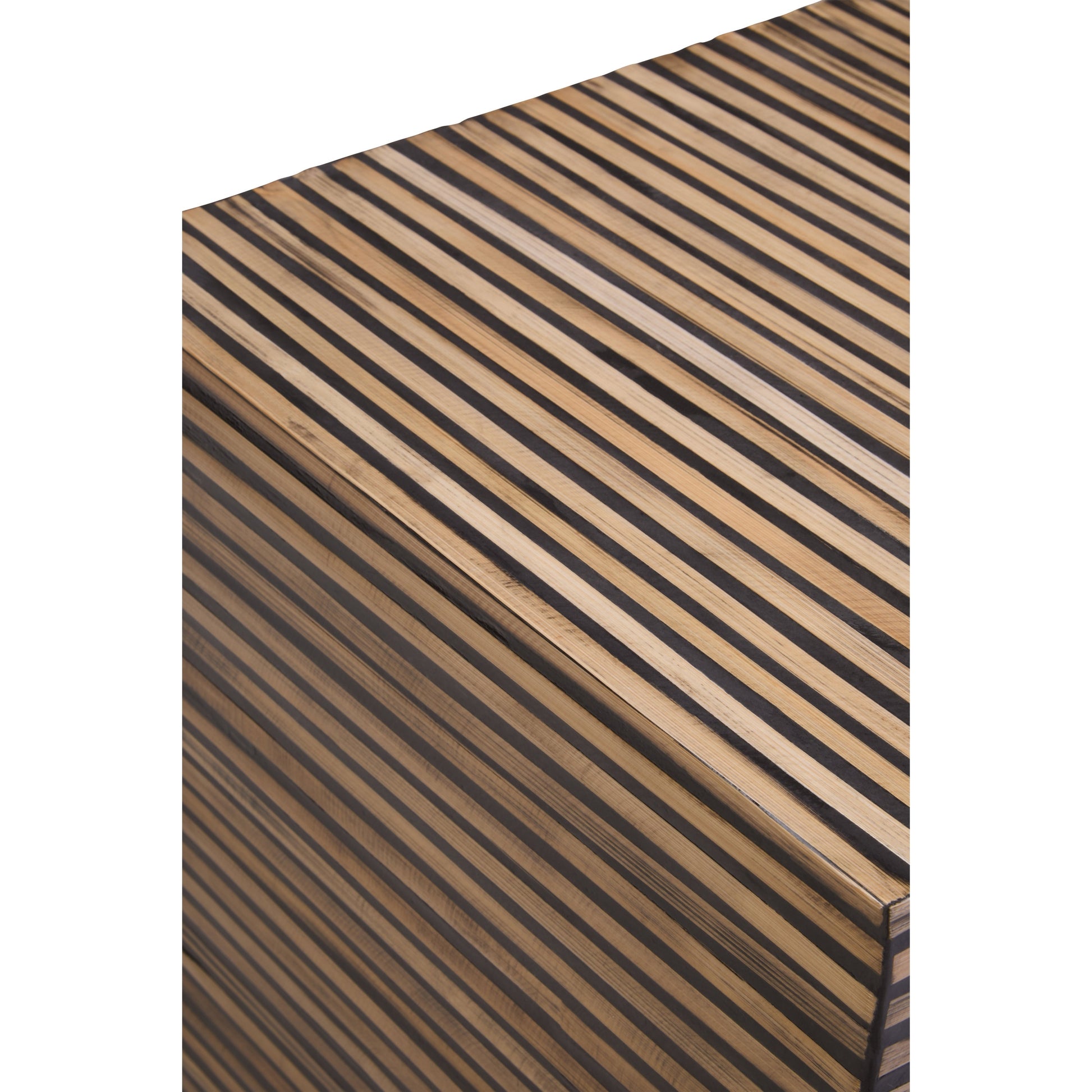 Bambrae Bamboo Inlay Side Table  Nicholas John Interiors