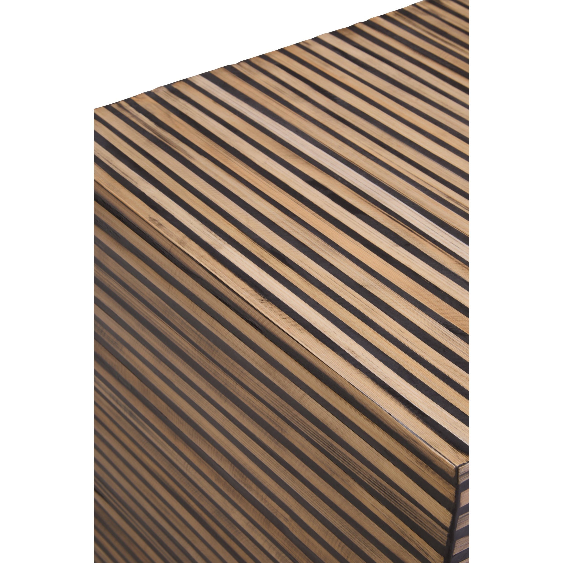 Bambrae Bamboo Inlay Side Table  Nicholas John Interiors