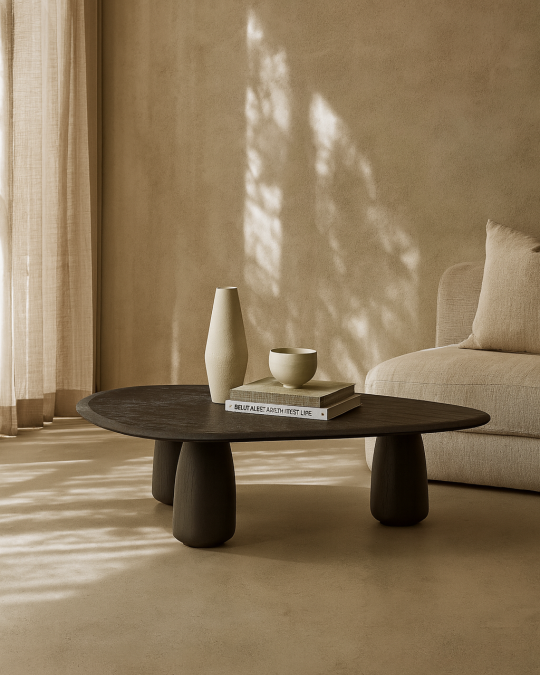 Tommy Franks Basilca Coffee Table - Matte Black   Nicholas John Interiors